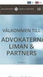 Mobile Screenshot of limanpartners.se